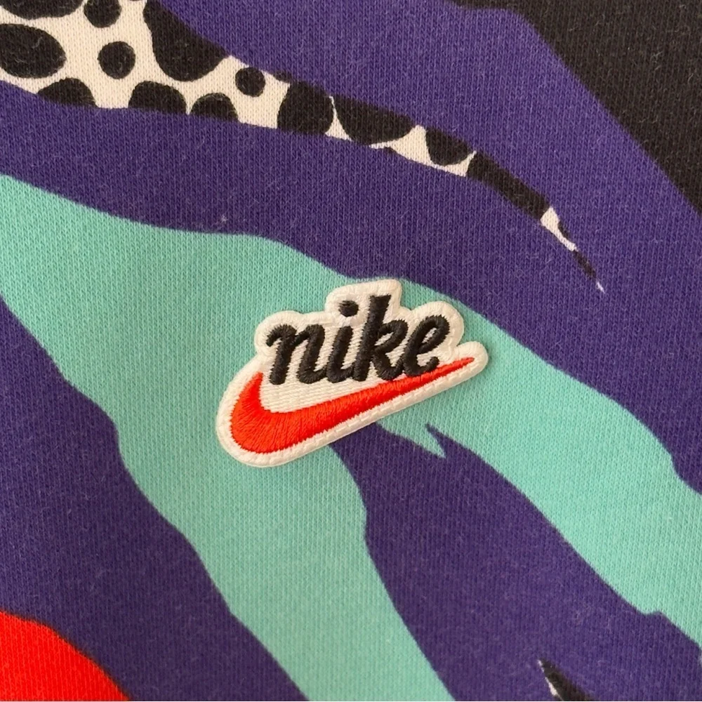 Nike  Airloom Retro Court Purple Print  Matching Sweatshirt & Sweatpants Set